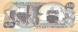 20 Dollars GUYANA  1996 P.30b1 ST