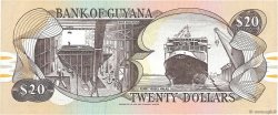 20 Dollars GUYANA  1996 P.30b2 ST