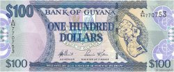 100 Dollars GUYANA  2005 P.36a FDC