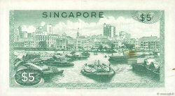 5 Dollars SINGAPORE  1967 P.02a BB