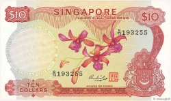 10 Dollars SINGAPUR  1973 P.03d SC+