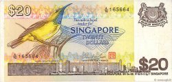 20 Dollars SINGAPORE  1979 P.12 F+