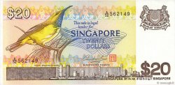 20 Dollars SINGAPORE  1979 P.12 q.SPL