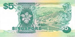 5 Dollars SINGAPORE  1989 P.19 FDC