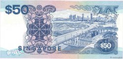 50 Dollars SINGAPORE  1987 P.22b SPL