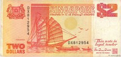 2 Dollars SINGAPUR  1990 P.27 S