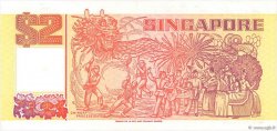2 Dollars SINGAPORE  1990 P.27 VF
