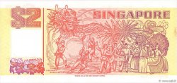 2 Dollars SINGAPORE  1990 P.27 UNC