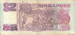 2 Dollars SINGAPUR  1997 P.34 BC