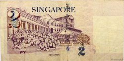 2 Dollars SINGAPUR  1999 P.38 BC