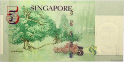 5 Dollars SINGAPORE  1999 P.39 UNC