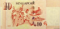10 Dollars SINGAPORE  1999 P.40 VF