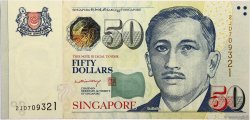 50 Dollars SINGAPORE  1999 P.41b AU+