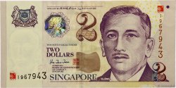 2 Dollars SINGAPUR  2000 P.45