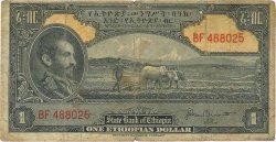 1 Dollar ETHIOPIA  1945 P.12b G