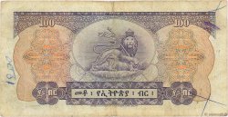 100 Dollars ETHIOPIA  1961 P.23b VG