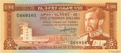 5 Dollars ÉTHIOPIE  1966 P.26a SUP