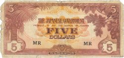 5 Dollars MALAYA  1942 P.M06c MC