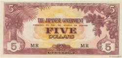 5 Dollars MALAYA  1942 P.M06c SPL