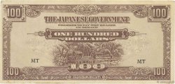 100 Dollars MALAYA  1944 P.M08b MB a BB
