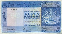 50 Dollars HONGKONG  1977 P.184d fSS