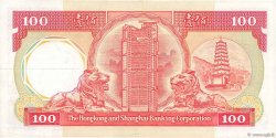 100 Dollars HONG KONG  1986 P.194a TTB