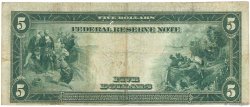 5 Dollars ESTADOS UNIDOS DE AMÉRICA New York 1914 P.359b BC
