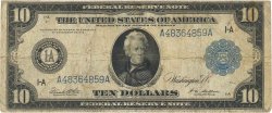 10 Dollars UNITED STATES OF AMERICA Boston 1914 P.360b VG