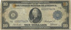 10 Dollars VEREINIGTE STAATEN VON AMERIKA Chicago 1914 P.360b SGE