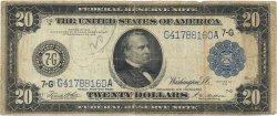 20 Dollars ÉTATS-UNIS D AMÉRIQUE Chicago 1914 P.361b