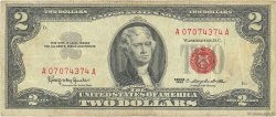 2 Dollars UNITED STATES OF AMERICA  1963 P.382a F+