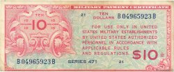 10 Dollars VEREINIGTE STAATEN VON AMERIKA  1947 P.M014a SS