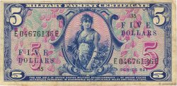5 Dollars UNITED STATES OF AMERICA  1954 P.M34a F+