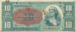 10 Dollars VEREINIGTE STAATEN VON AMERIKA  1961 P.M049a S