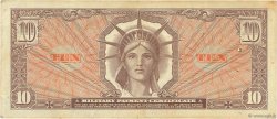 10 Dollars VEREINIGTE STAATEN VON AMERIKA  1965 P.M063a SS