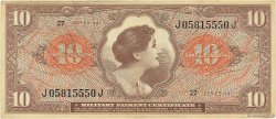 10 Dollars VEREINIGTE STAATEN VON AMERIKA  1965 P.M063a fVZ