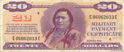 20 Dollars UNITED STATES OF AMERICA  1970 P.M098 VF