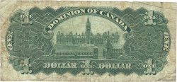 1 Dollar KANADA  1911 P.027a fS