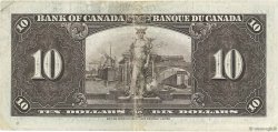 10 Dollars CANADA  1937 P.061c TB