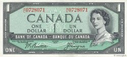 1 Dollar CANADá
  1954 P.074a FDC