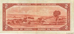 2 Dollars CANADA  1954 P.076a q.BB