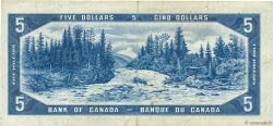 5 Dollars CANADA  1954 P.078 VF-
