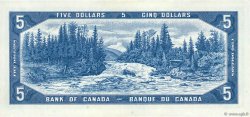 5 Dollars KANADA  1954 P.078 VZ