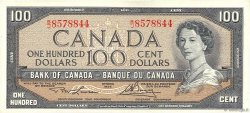 100 Dollars CANADá
  1954 P.082a EBC+