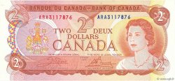 2 Dollars CANADA  1974 P.086b UNC