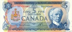 5 Dollars CANADA  1972 P.087b SPL