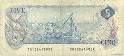 5 Dollars CANADA  1979 P.092a q.MB