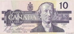 10 Dollars CANADA  1989 P.096b q.BB