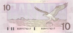 10 Dollars CANADA  1989 P.096b UNC