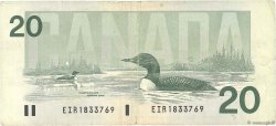 20 Dollars CANADA  1991 P.097a F+